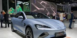 Vânzările producătorului chinez de vehicule electrice BYD au crescut cu 62% în 2023